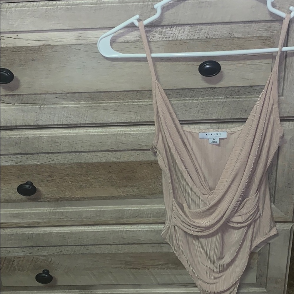 Cream colored jumpsuit